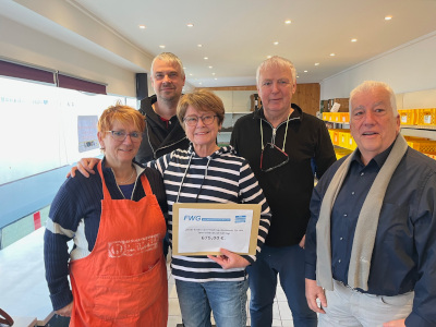 FWG Spende an Tafel